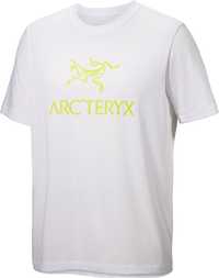 Arcteryx Men's Arc'Word Logo T-Shirt - White Light M