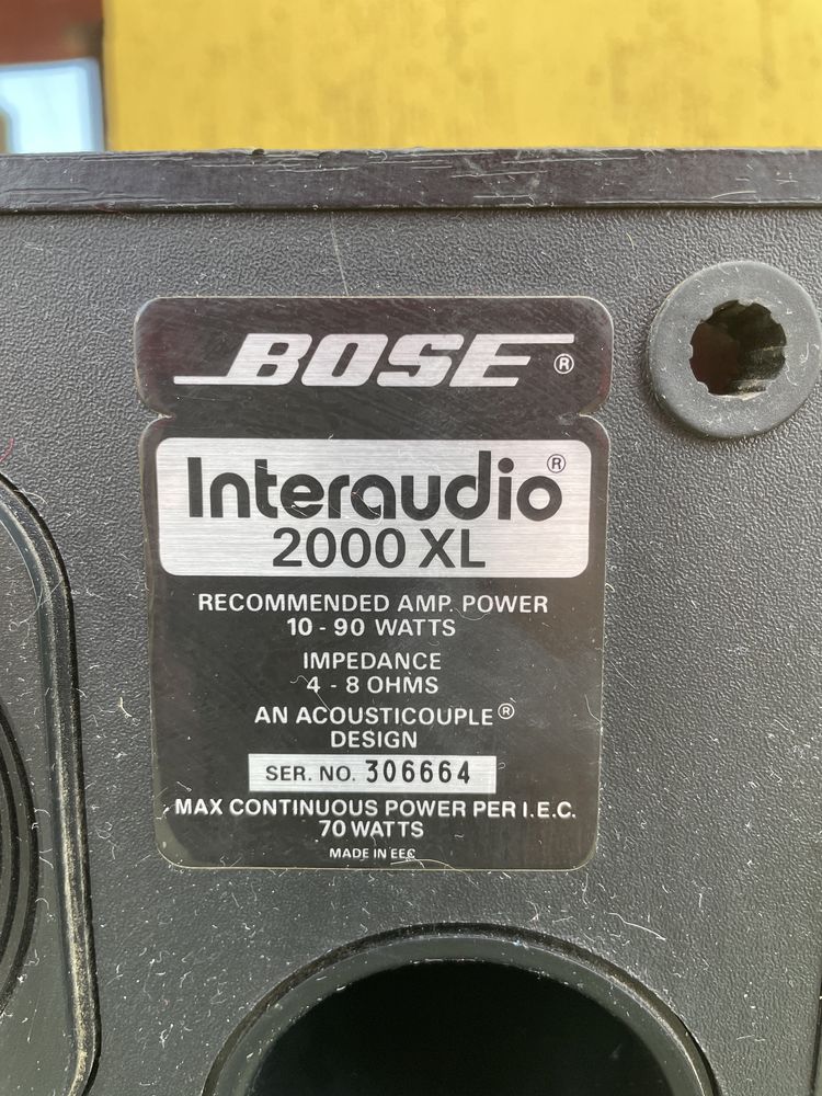 Vând boxa BOSE interaudio 2000XL