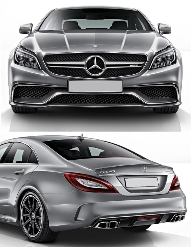 Mercedes Benz Cls 63 обвес restyling