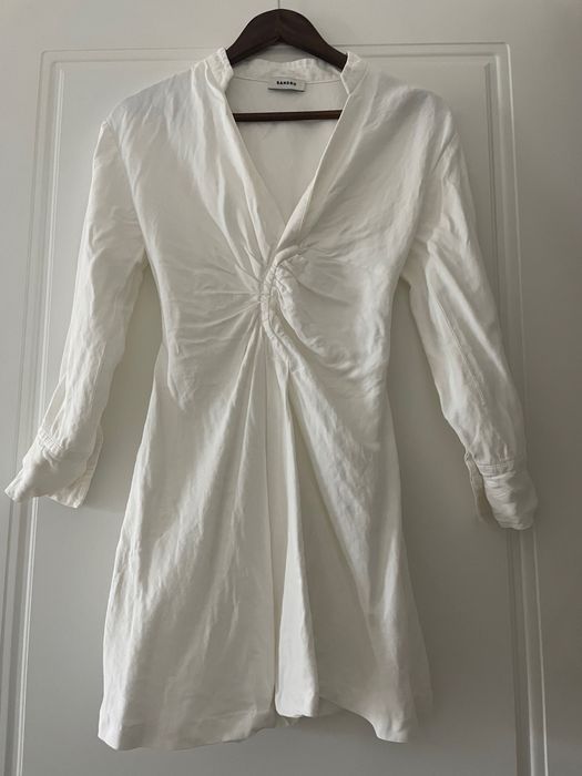 Рокля Sandro с дълъг ръкав