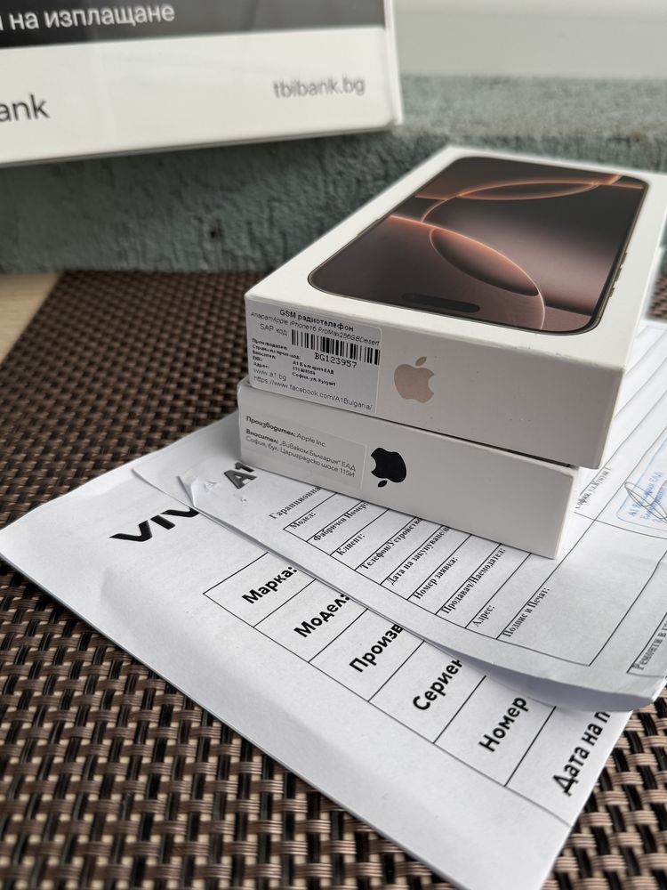 НОВИ!!ЛИЗИНГ 85лв/м•iPhone 16 pro Max Desert /Black айфон 16 про макс
