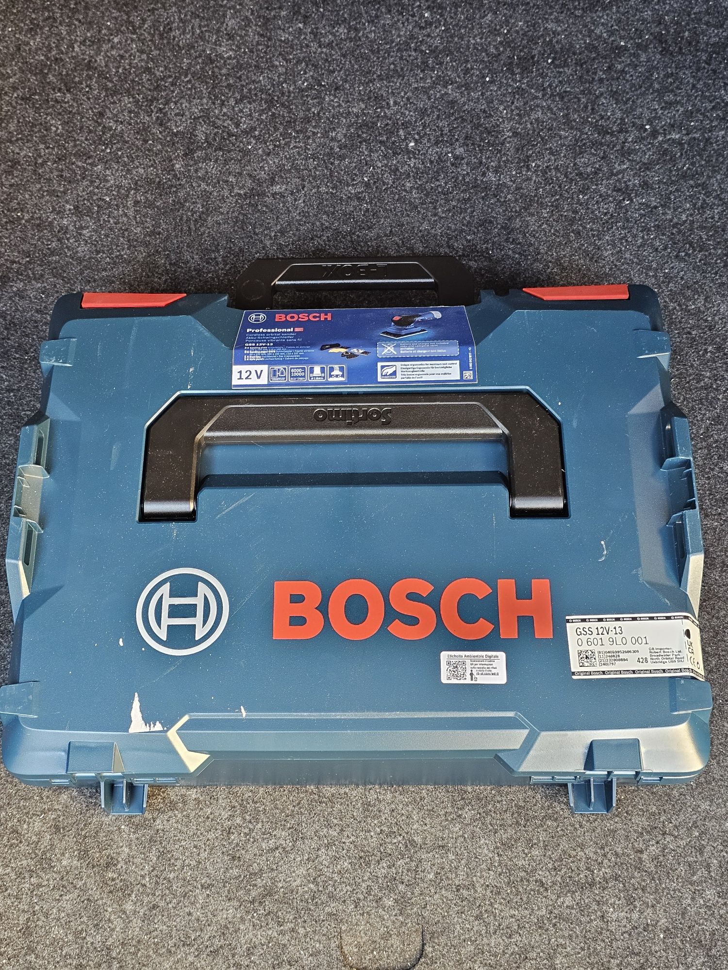 Slefuitor profesional Bosch, 12 V GSS 12V- 13, NOU