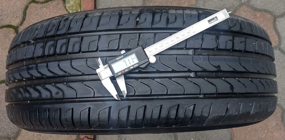 Anvelopa cauciuc Pirelli de vara 215 60 16 DOT 2020 7.11 mm ca noua.