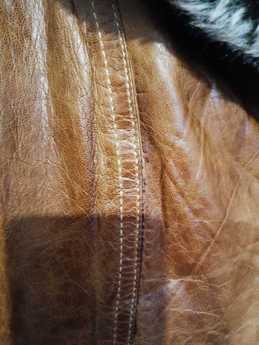 кожено яке размер М