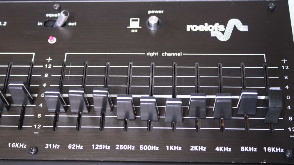 Egalizator Roelofs,2x10 benzi.