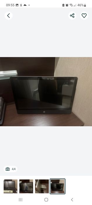 Моноблок компьютер- монитор и клавиатура