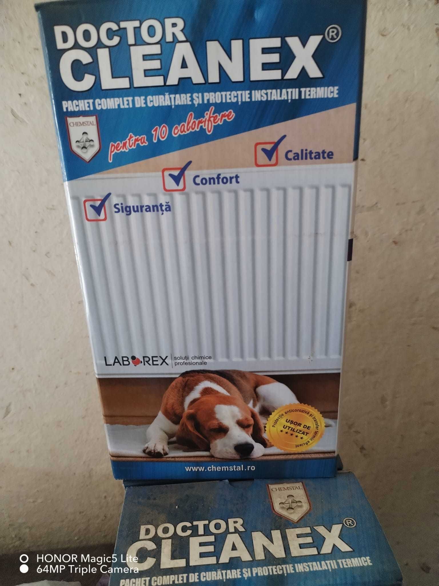 Pachet de curatare-protectie instalatii termice Doctor Cleanex