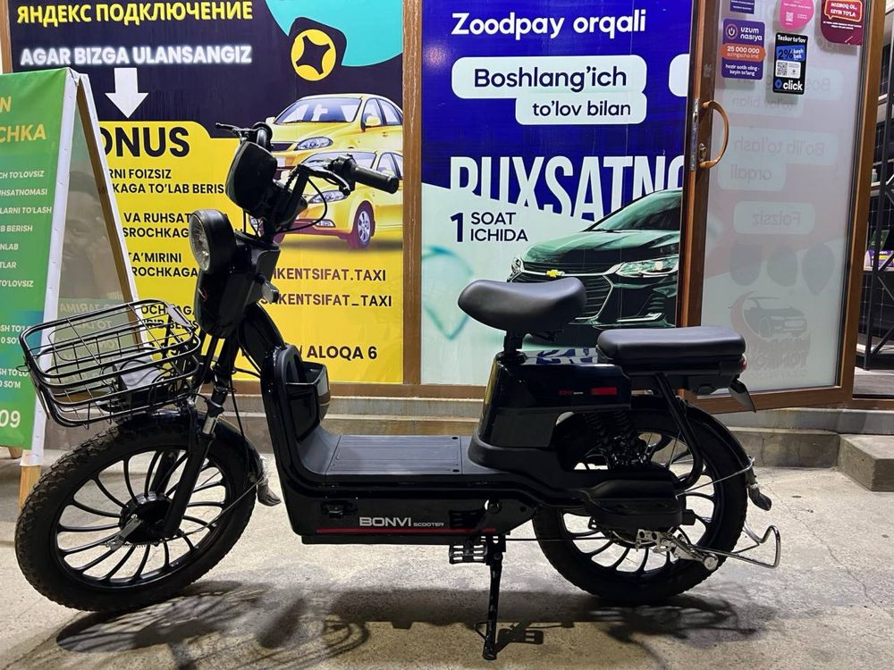 Bonvi elektro velo sotiladi