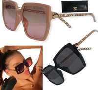 Chanel sunglasses Комплект слънчеви очила кутия и кърпичка