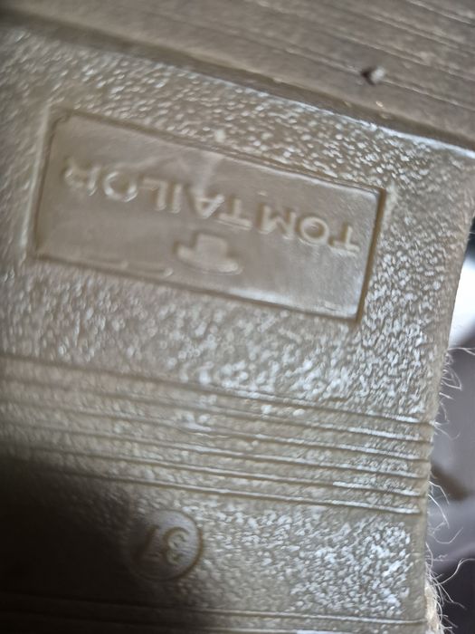 Espadrile dama Tom Tailor Noi 37