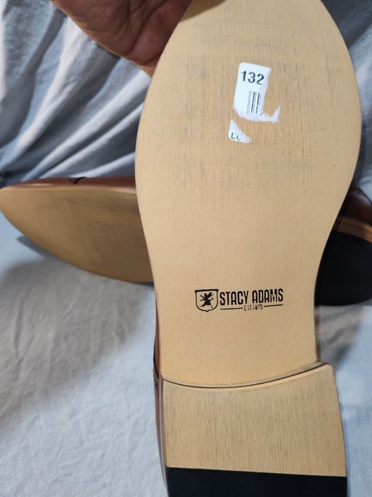 Мъжки официални обувки от естествена кожа Stacy Adams №48