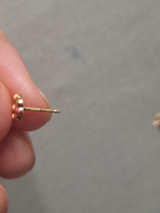 Cercei aur fetita 18k