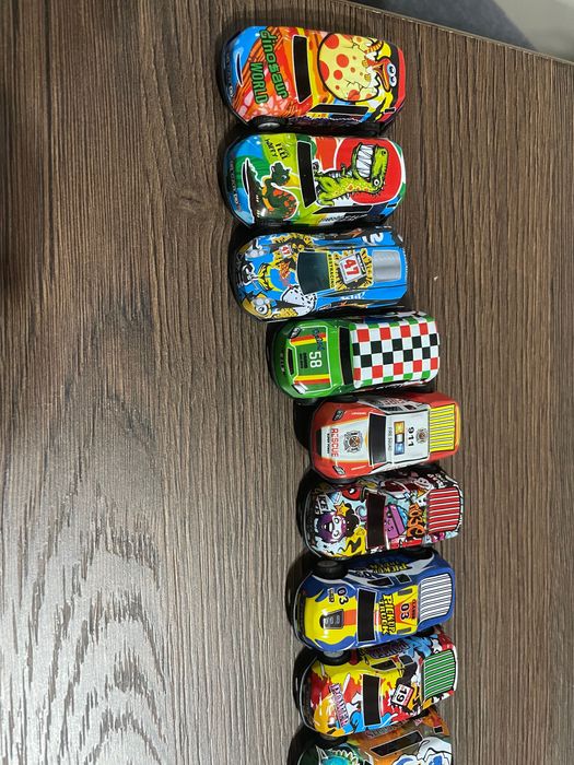 Set 20 mașinuțe metalice (BECILES) – aliaj, tragere înapoi