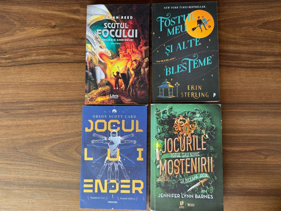 Cărți pentru copii (gimnaziu / middle grade)