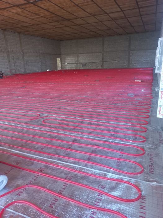 Установка котлов,тёплый пол.