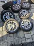 Jante originale Mercedes r16 C class cu cauciucuri de iarnă