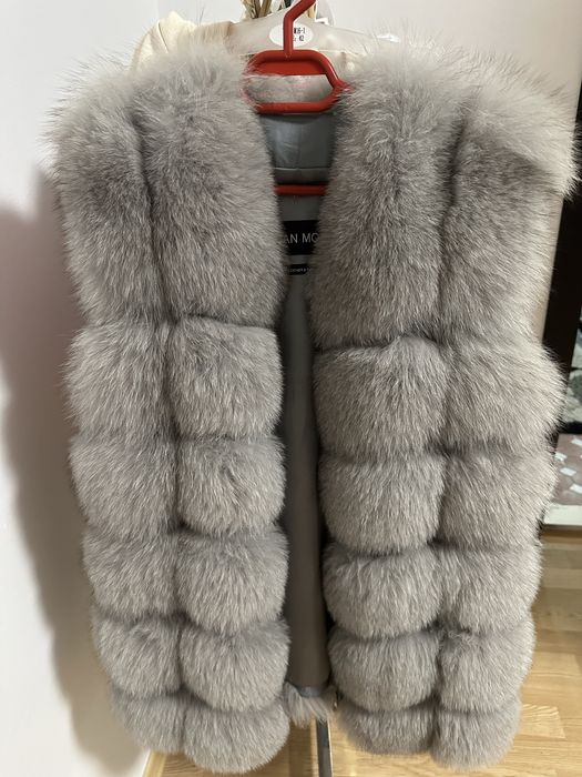 Vesta din blana naturala