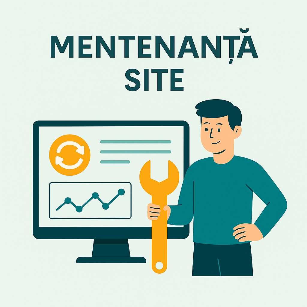 Servicii IT complete: Website, întreținere, anunțuri & grafică