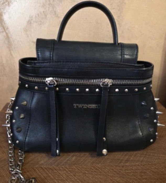 Чанта TWINSWT естествена кожа