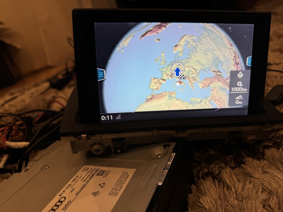 Set retrofit Audi A3 unitate MIB2 + display 7”.