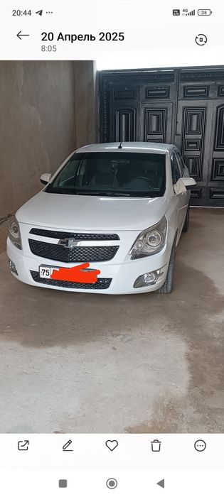Срочно кобальт сотилади 2023 йили, пробег77000 км, ранги ок,