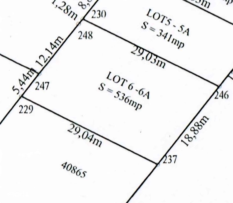 Teren intravilan Damila