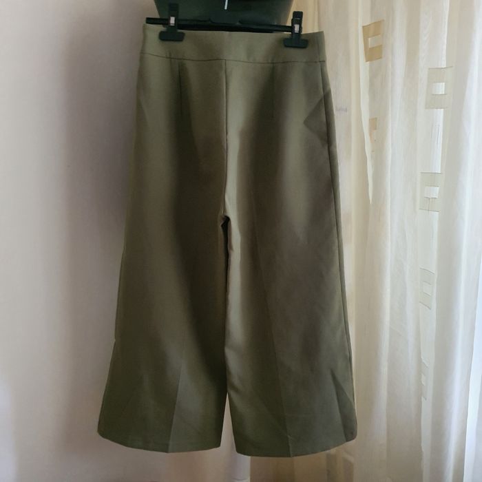 Pantaloni khaki cullotes Koton