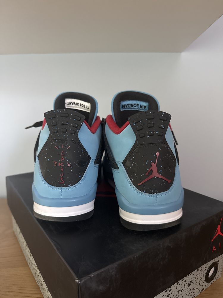 Jordan 4 Travis Scott 43 номер