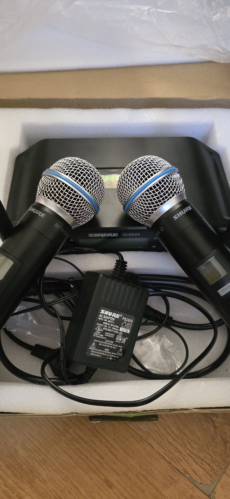 ShureGLXD24/Beta SM58 A(Микрофони)
