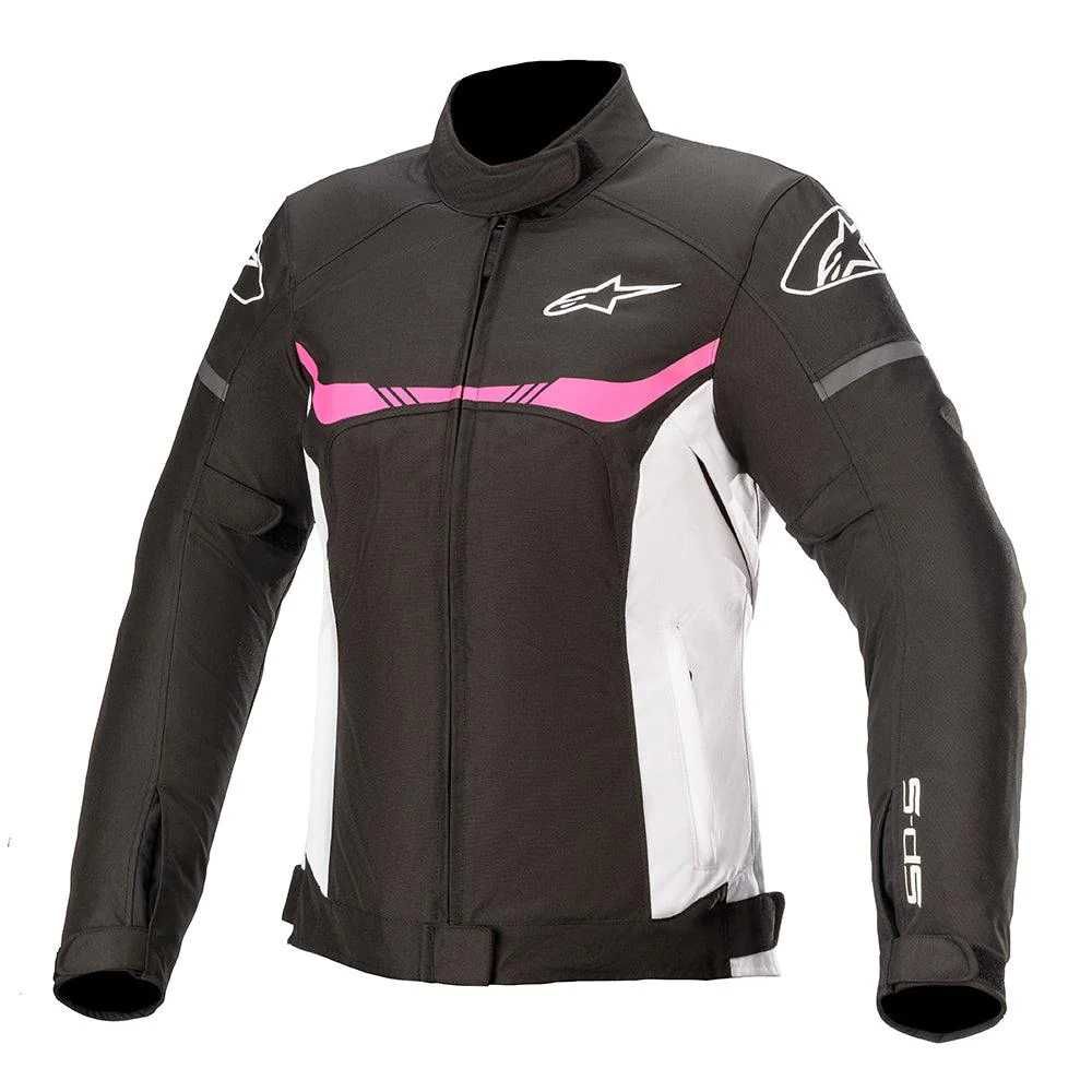 Дамско текстилно мото яке ALPINESTARST-SPS WP Black/White/Fuschia