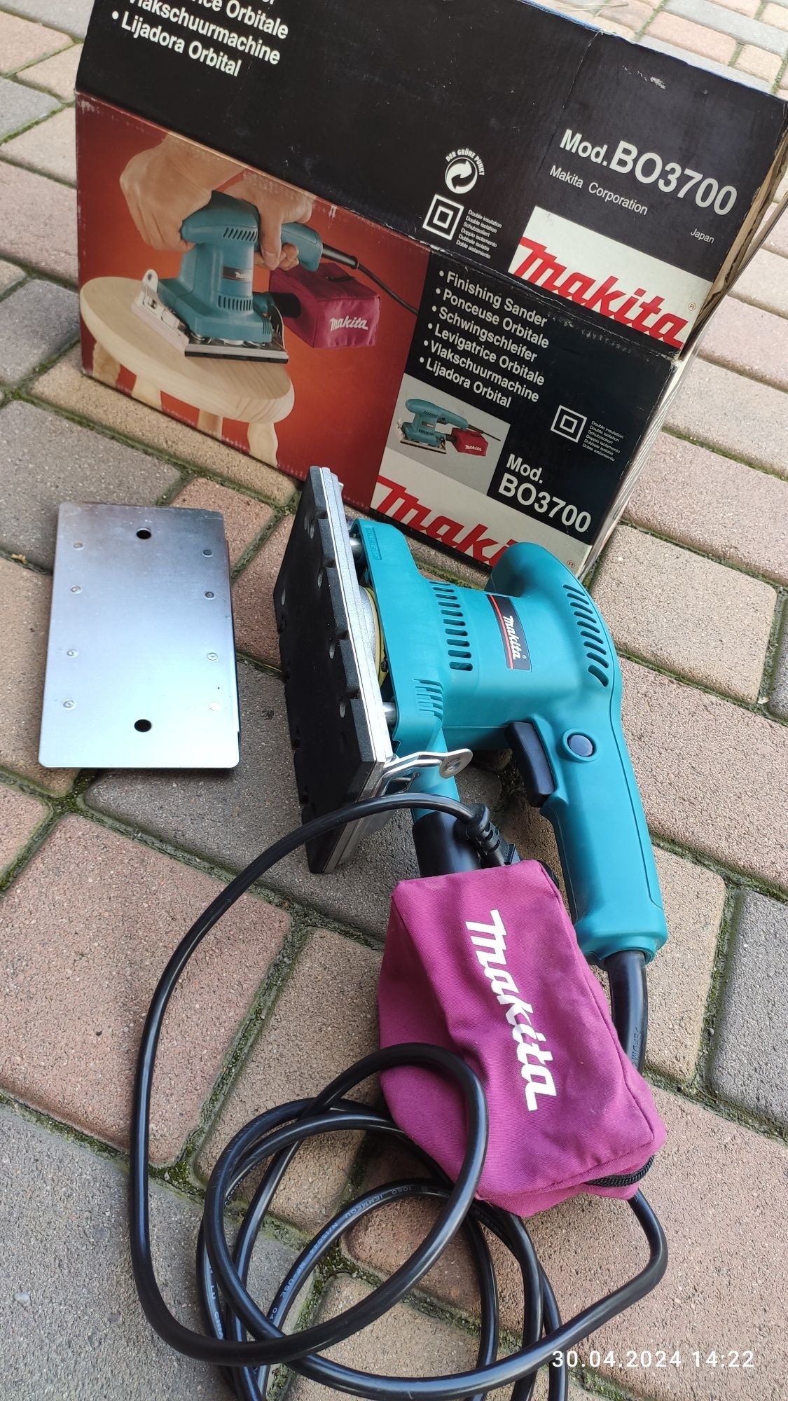 Makita BO3700 шлифовальная машинка