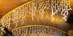 Декоративна Топло Бяла Украса за Заведения 10броя промо 169.99лв