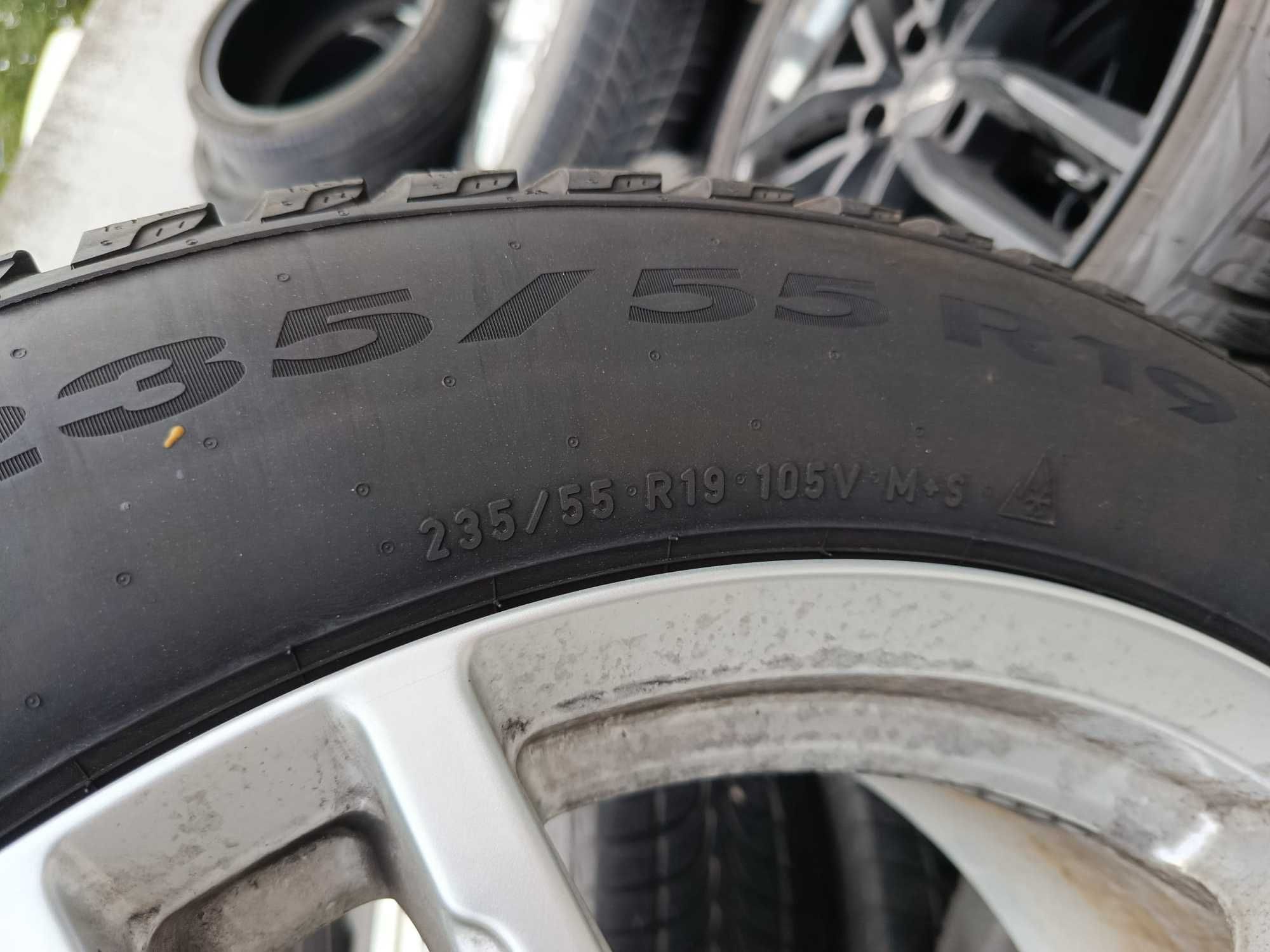 Jante ROti AUdi Q5 Cauciucuri Iarna 235 55 19 5x112