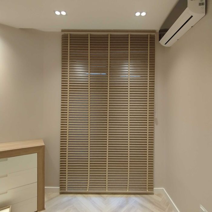 Деревянные жалюзи | Шторы | Римские шторы | Jalyuzi.  Dj064