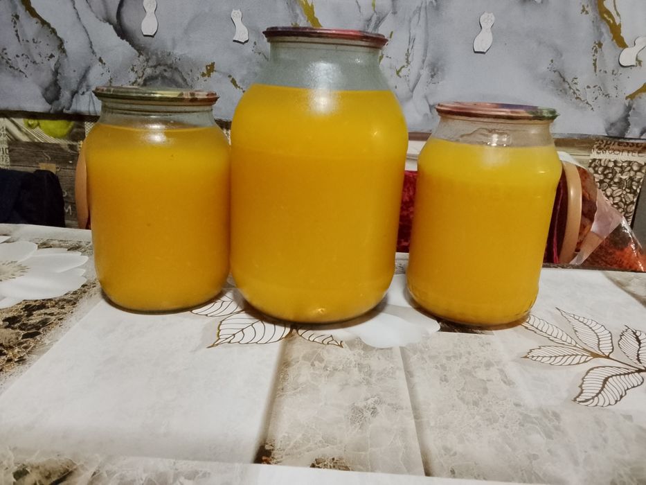 Продам тыквенный сок с апельсином