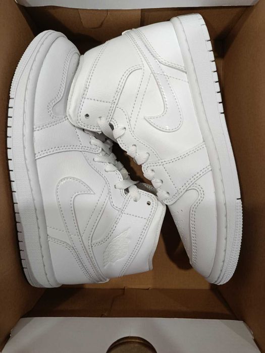 Nike - Air Jordan 1 Mid DV0991 111 Бял №36.5 Оригинал Код 564