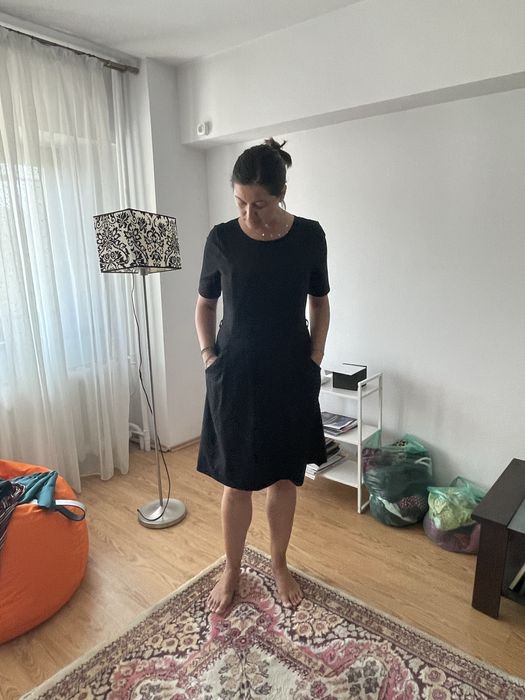 Rochie neagra office