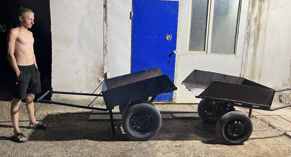 Телега для дома и дачи