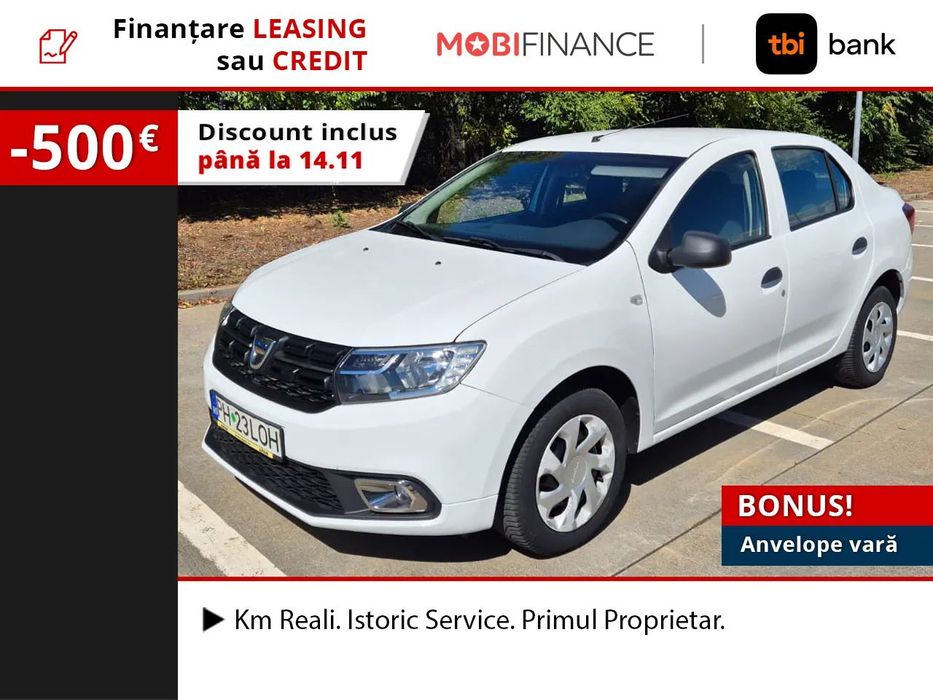 Dacia Logan Istoric service / TVA inclus, deductibil