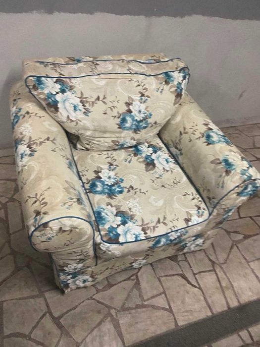 Комплект дивани - 3-местен, 2-местен и фотьойл