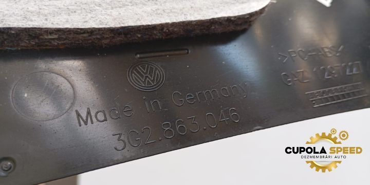 Ornament tunel central dreapta 3G2863046 Volkswagen VW Passat B8 [201