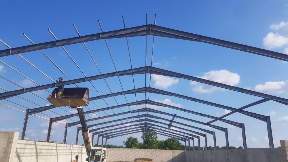 Vand structura metalica 20x50x6 special făcută pentru cereale