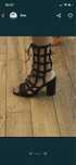 Sandale piele superbe Made in Italy, mar. 38,5 !