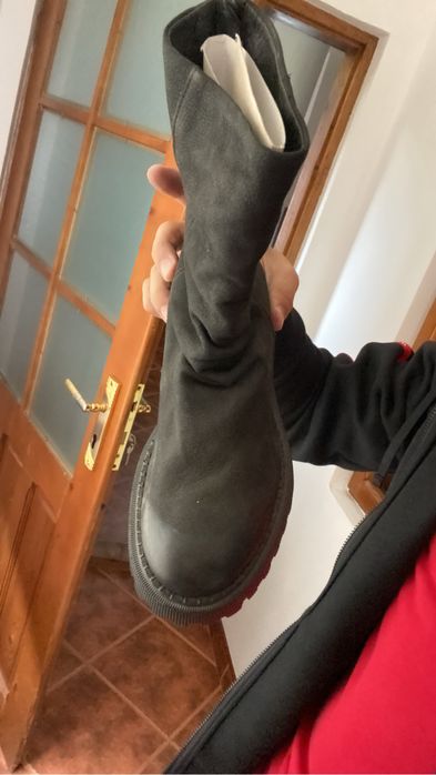 Ghete de dama din piele naturala