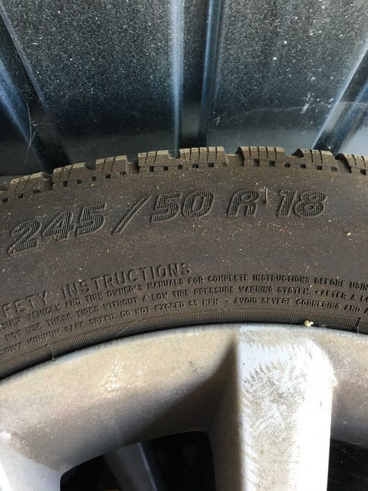 vand set jante cu anvelope iarna BMW seria 7 G11