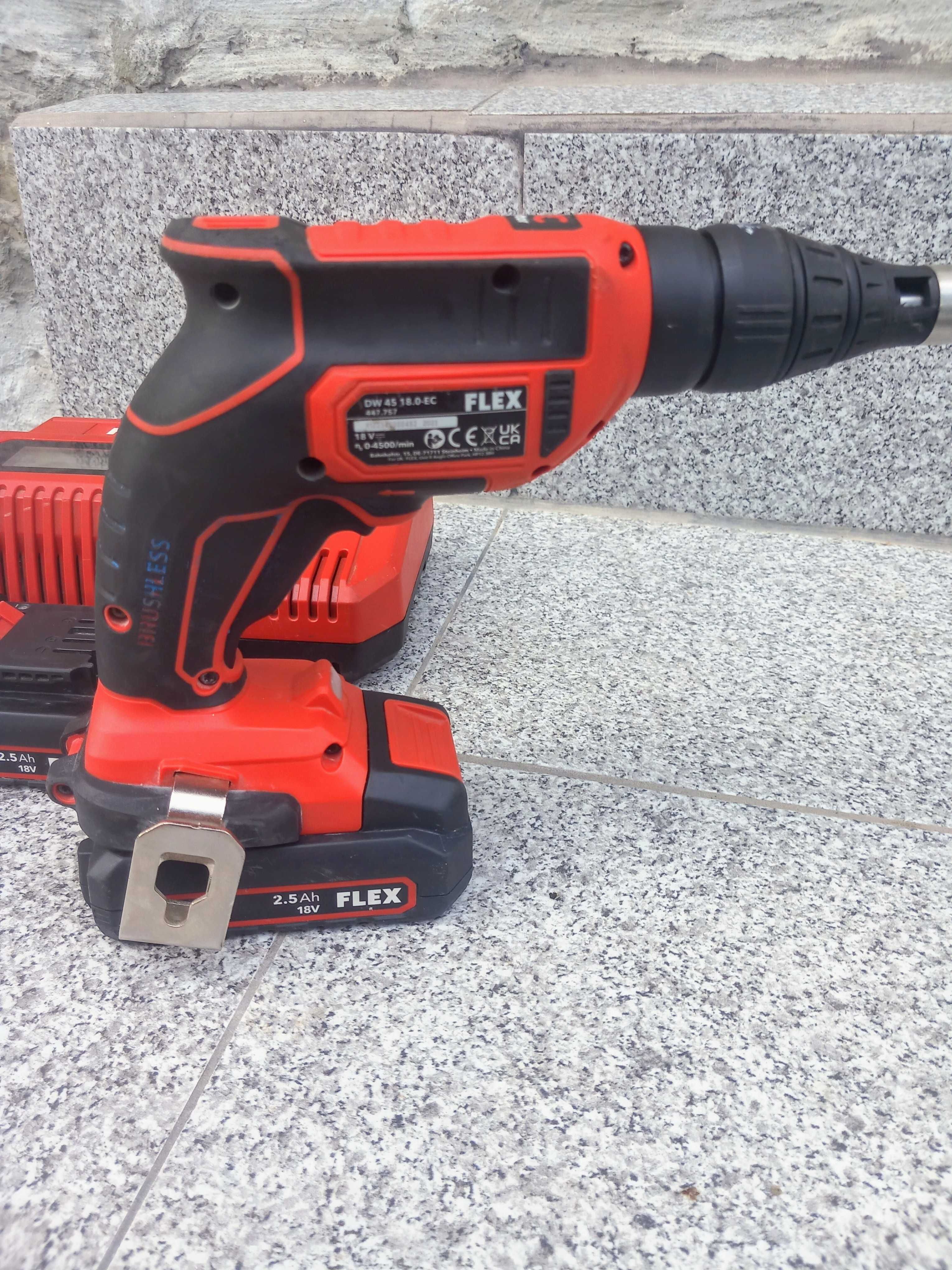 FLEX DW 45 18.0 Винтоверт за гипсо картон