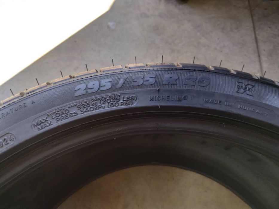 4 x anvelope ALLSEASON Michelin PilotSport A/S Plus 295/35/R20
