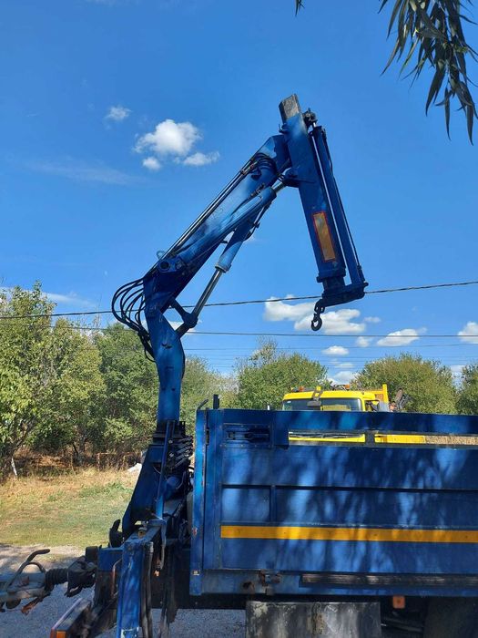 MAN 12.224/ATLAS/ camion cu macara si remorca