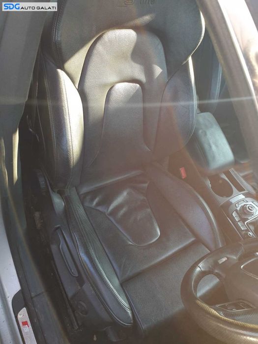 Scaun Dreapta Fata Pasager Piele Neagra S-Line Audi A5 Sportback 2008 - 2016 [C2967]