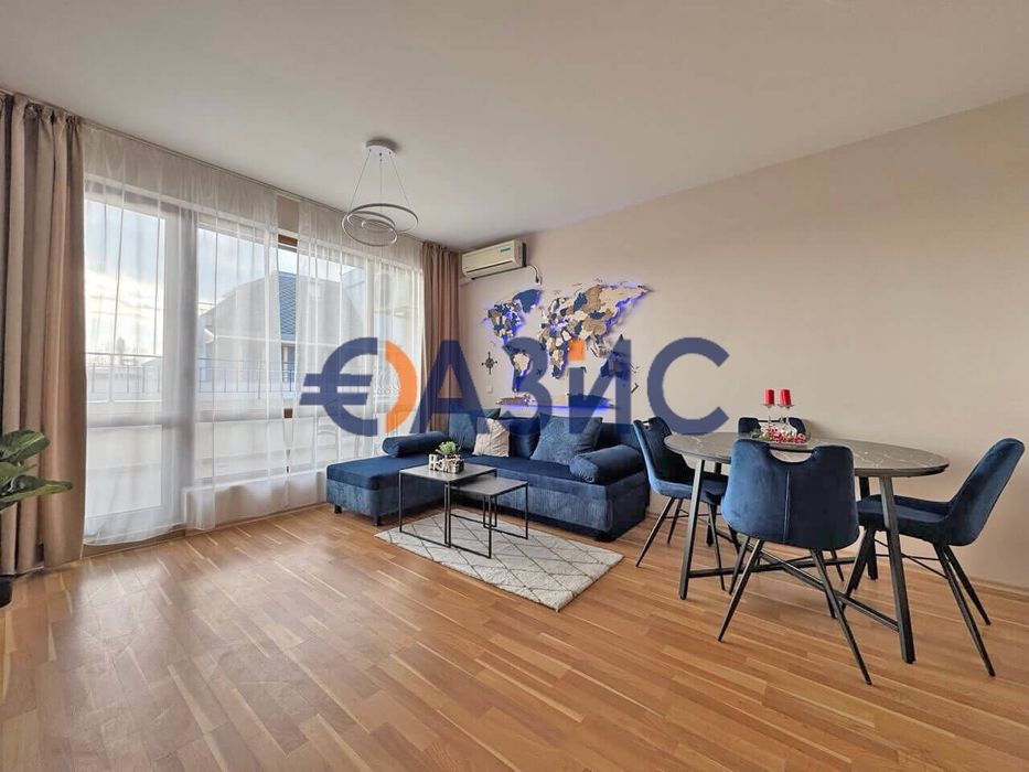 Продава се Двустаен апартамент в к.к. Слънчев бряг - 57 кв.м за 1290 €/кв.м - Снимка #2